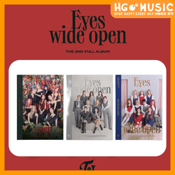 TWICE - [ EYES WIDE OPEN ] 正規二輯韓居hgmusic
