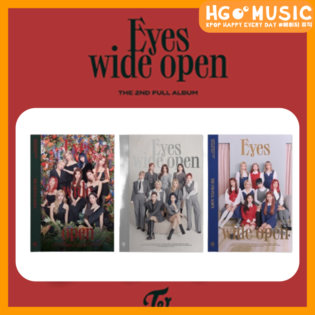 TWICE Eyes wide open MONOGRAPH 新品未開封 TWICE 'EYES WIDE OPEN' MONOGRAPH (LIMITED EDITION)