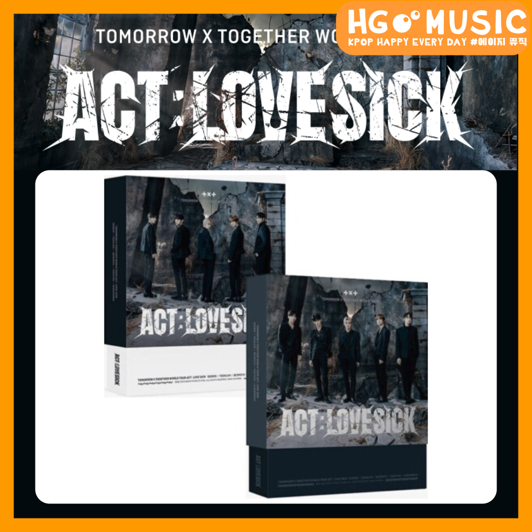 TXT - WORLD TOUR <ACT LOVE SICK> IN SEOUL DVD DIGICODE 韓居hgmusic