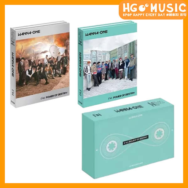 WANNA ONE - [ POWER OF DESTINY ] 錄音室專輯
