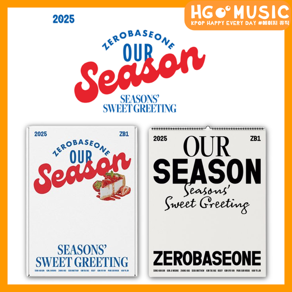 ZEROBASEONE (ZB1) - 2025 SEASON'S GREETINGS 年曆組