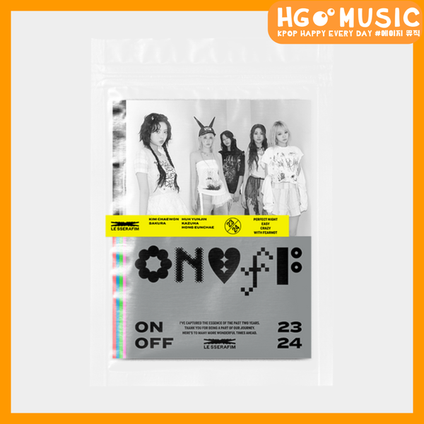 LE SSERAFIM - LE SSERAFIM ON-OFF 23-24 寫真書