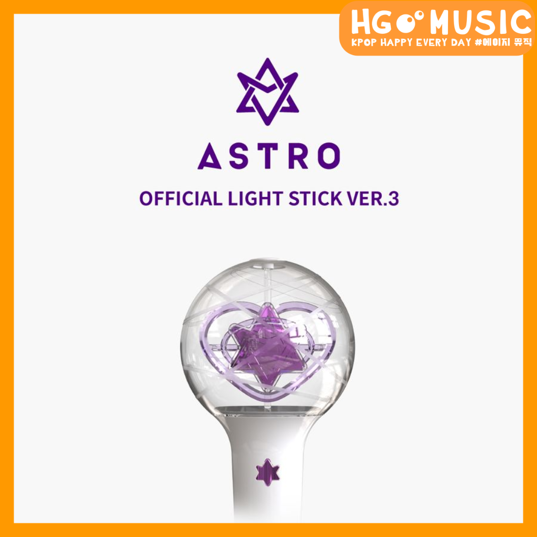 Astro-OFFICIAL LIGHT STICK VER.3 三代官方手燈韓居hgmusic