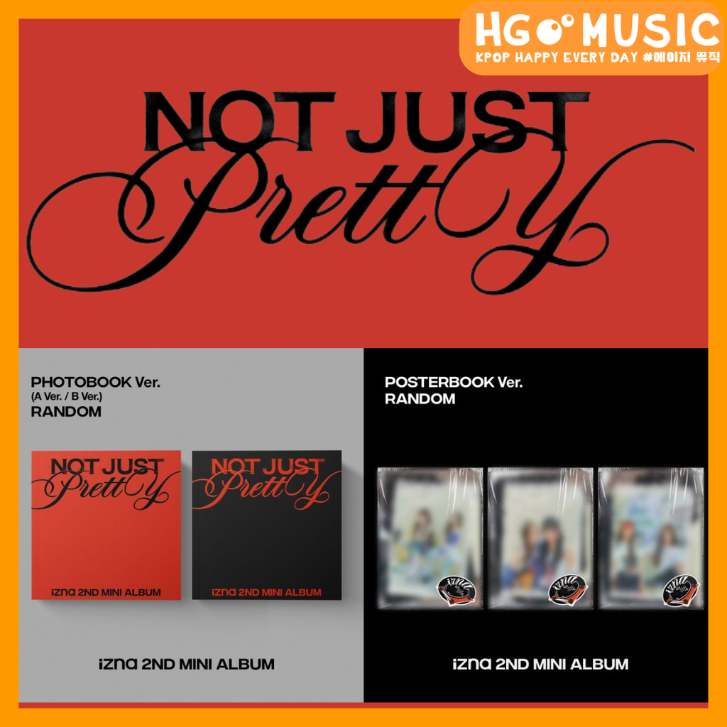IZNA - [ NOT JUST PRETTY ] 迷你二輯韓居hgmusic