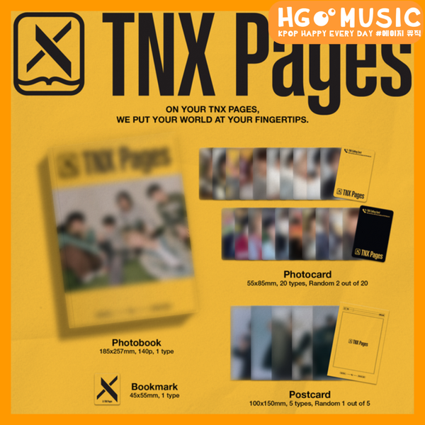 TNX - [TNX PAGES] PHOTOBOOK 寫真書