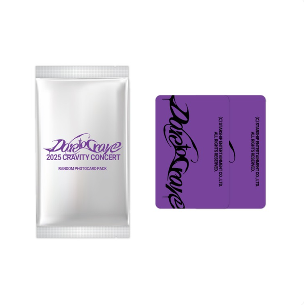 2025 CRAVITY CONCERT DARE TO CRAVE 隨機卡包