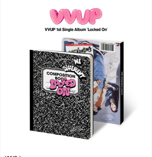 VVUP - 1st Single Album [Locked On]