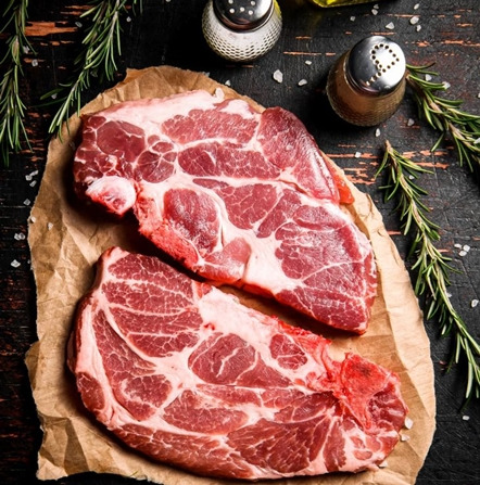 活菌豬梅花肉 Pork Collar Butt