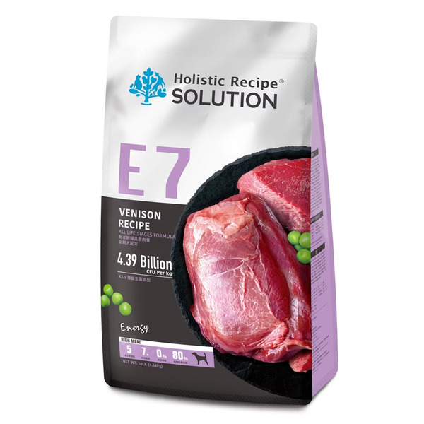 耐吉斯｜E7 極品鹿肉餐-無穀全齡犬配方  Energy 能量碗系列(狗飼料)