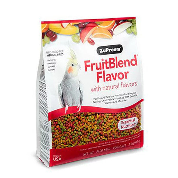 路比爾｜水果滋養大餐 中型鸚鵡飼料 2磅