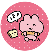 [徽章] 圓形_麵包兔兔