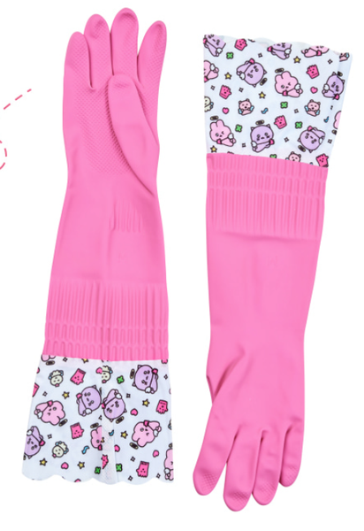 崔高興 × MAMISON_廚房橡膠手套(圖案款)