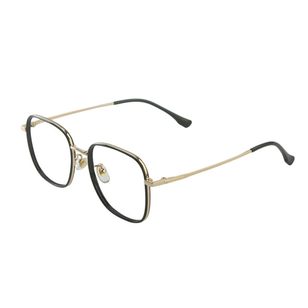 雙色經典方框眼鏡