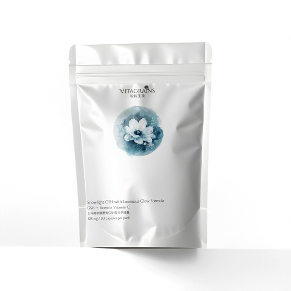 【肌膚美白】日本專利 GSH穀胱甘肽雪光萃植物膠囊