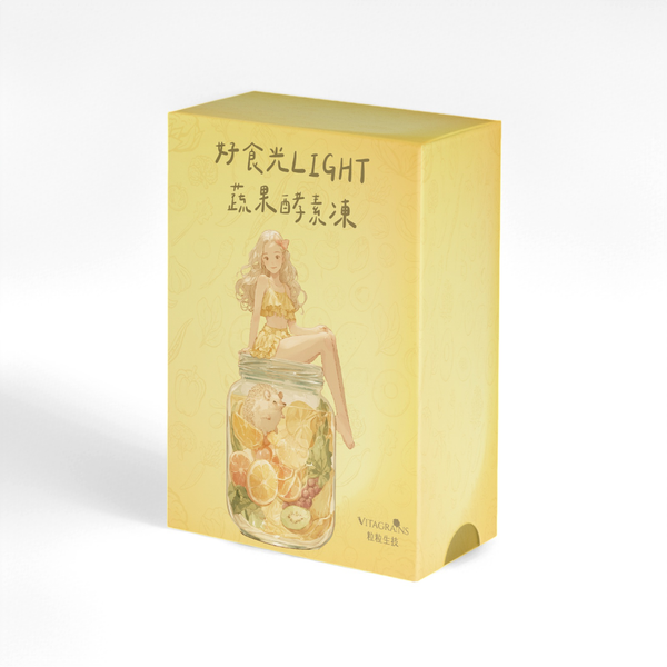 【消化幫手】好食光Light 蔬果酵素凍
