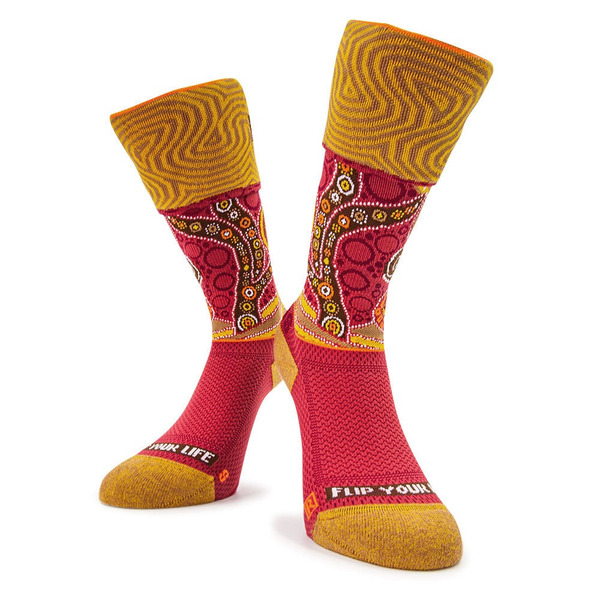 FLIPPOS 潮流機能壓力翻轉襪  Dream Time 夢幻世代