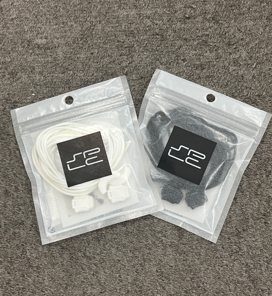 SPLC 快綁鞋帶 2.5mm (黑色/白色) 運動 日常 便利