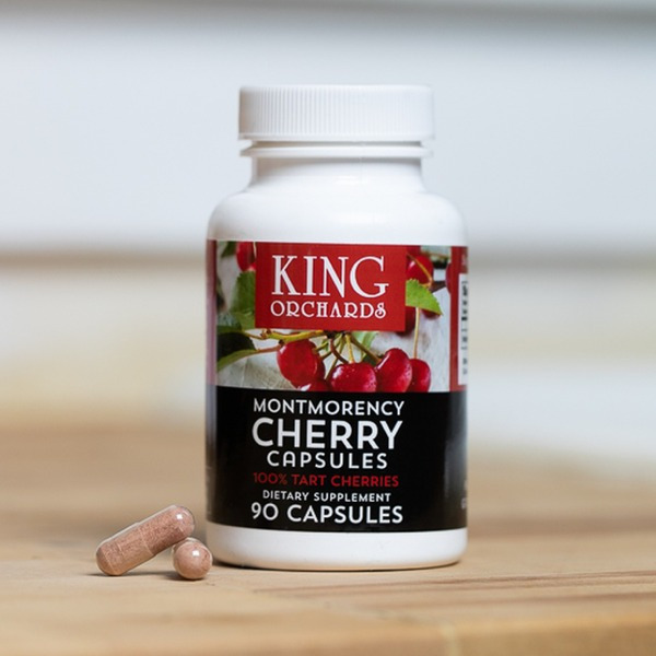 櫻桃王 蒙特羅西酸櫻桃膠 (90顆/瓶)