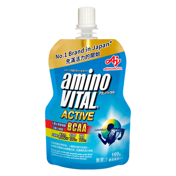 日本aminoVITAL® ACTIVE 綜合胺基酸活力果凍 (100g/包)