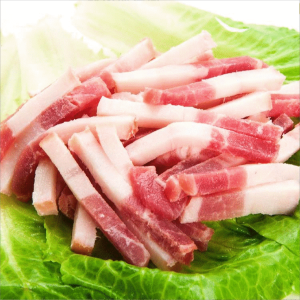 【台全牧場】帶皮五花肉絲300g/包