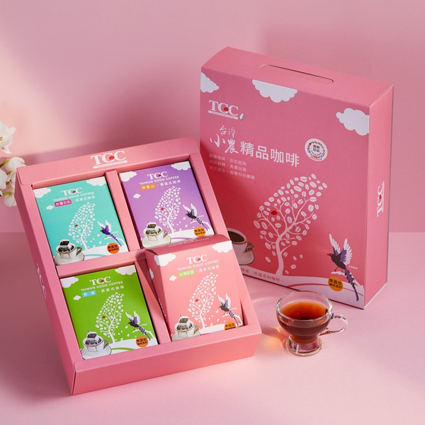 【TGC台灣咖啡莊園】台灣粉鵲滴濾式咖啡禮盒