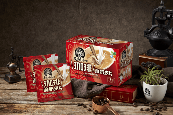 【庵古坑咖啡】咖啡鮮奶麥片