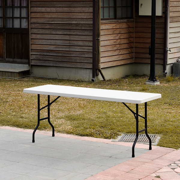 摺疊長桌(白色)