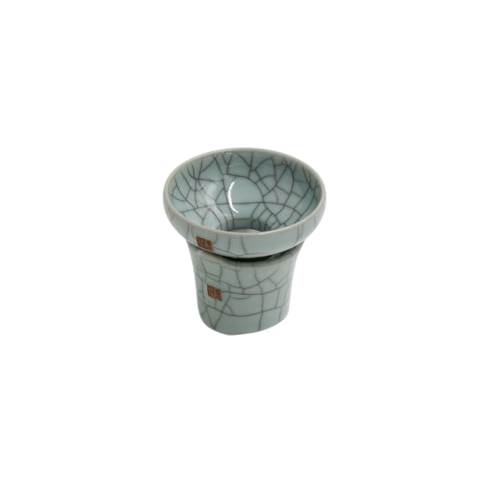 金達摩茶器具禮盒｜哥窯茶濾組