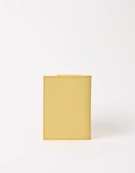 荷蘭O MY BAG - Classic Leather 護照夾 - 奶油黃