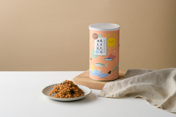 虱目魚尬尾魚鬆-海苔芝麻(200g/罐)【FUN心鮮蝦(宏洋冷凍水產有限公司)】