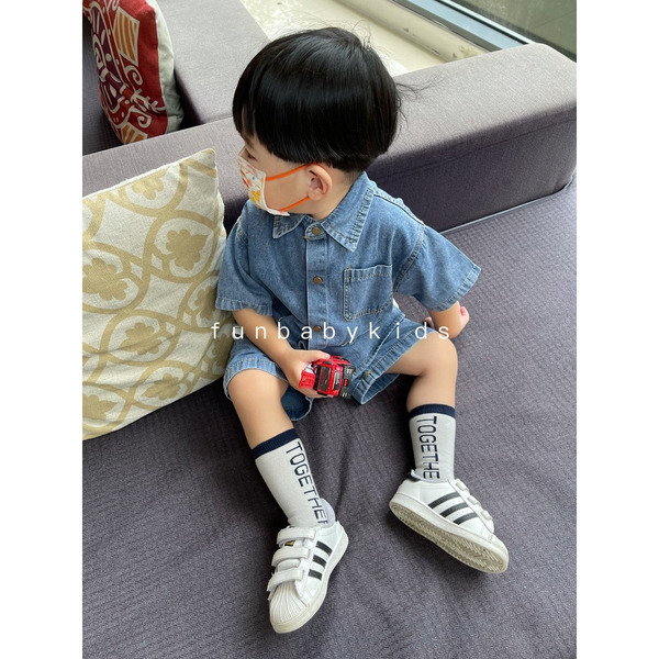 【每年熱銷套裝】軟料牛仔套裝兩件組