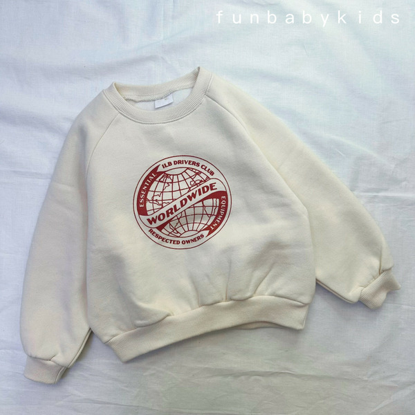 正韓美式地球儀兒童衛衣