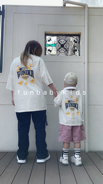 正韓星星WONDER親子短袖上衣