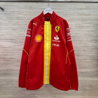 【官方正版】法拉利車隊版軟殼薄外套 F1外套F1衣服 騎士防風外套 運動夾克 現貨實體店 台南出貨