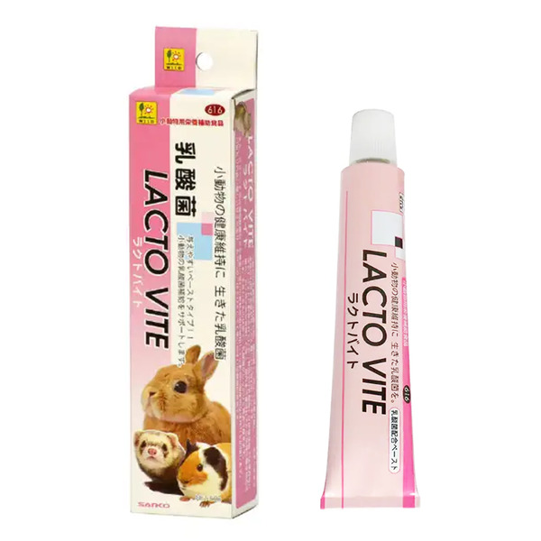 日本SANKO 腸道乳酸菌補給營養膏 50g (兔子／天竺鼠／倉鼠／雪貂／蜜袋鼯)