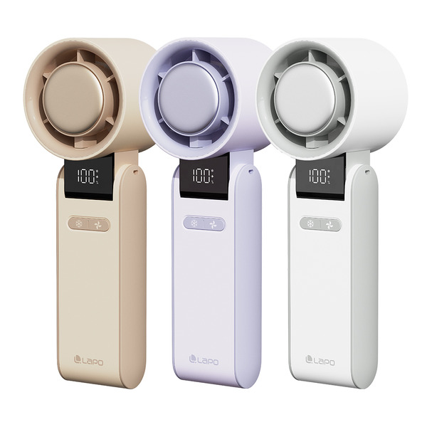 LaPO 冷却機能付き高速折りたたみ式携帯ファン LF-C01