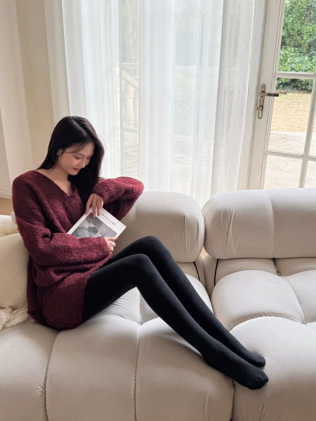 159-75 韓系神褲・高彈豎棉修身褲襪