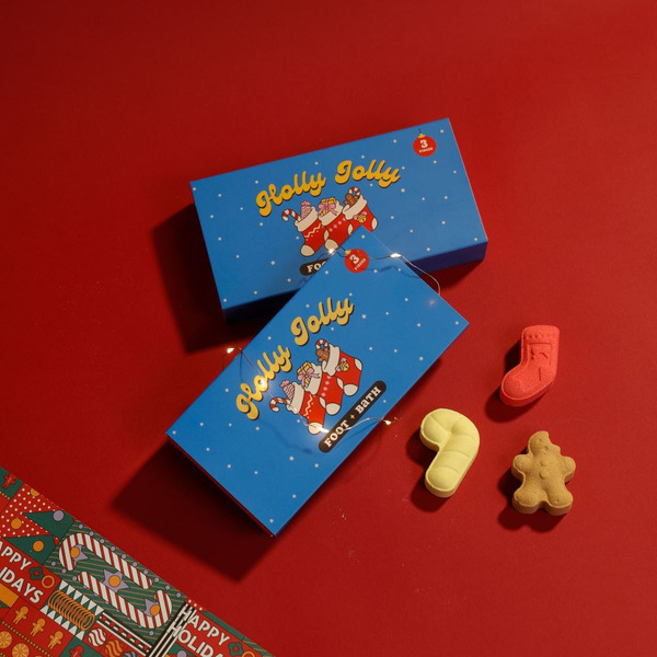 Xmas List泡腳球3入禮盒