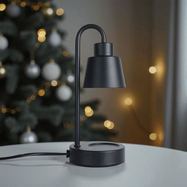 Light Hug可定時！融蠟燈-黑