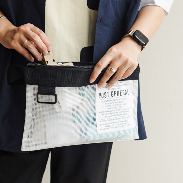 【POST GENERAL】小型透明收納袋 / 3色