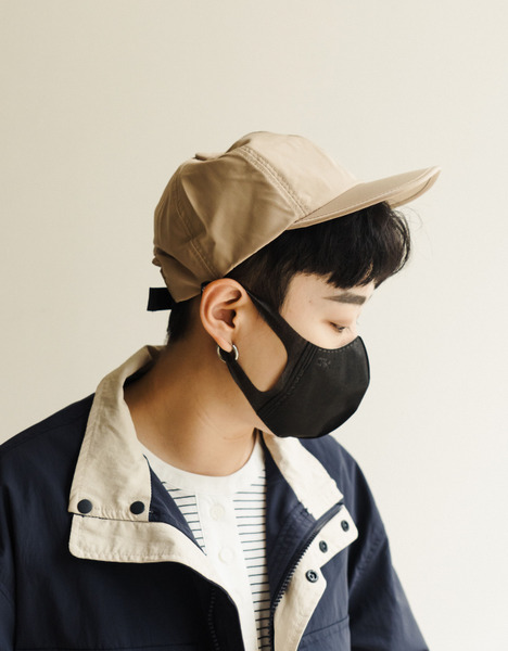 口罩掛釦。日系輕盈棒球帽 / 3色