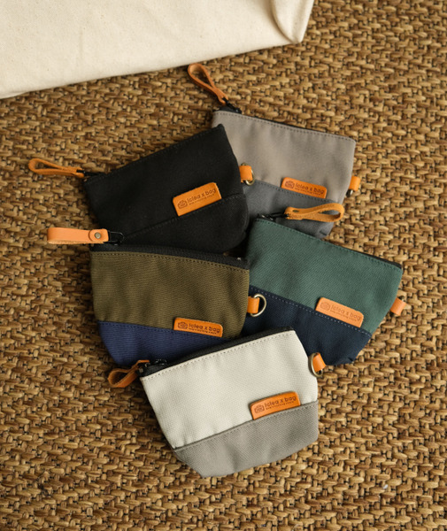 【 點子包 icleaXbag 】拼色零錢鑰匙包 / 5色