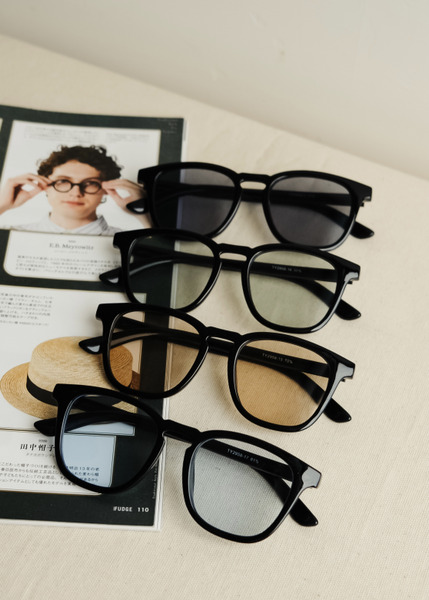 【 Japan 】川島日光。日系有色膠框眼鏡 / 4 color