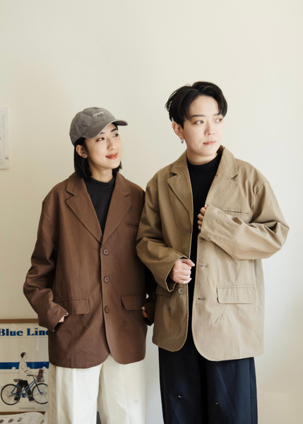 可可特調。休閒西裝外套 / 2色