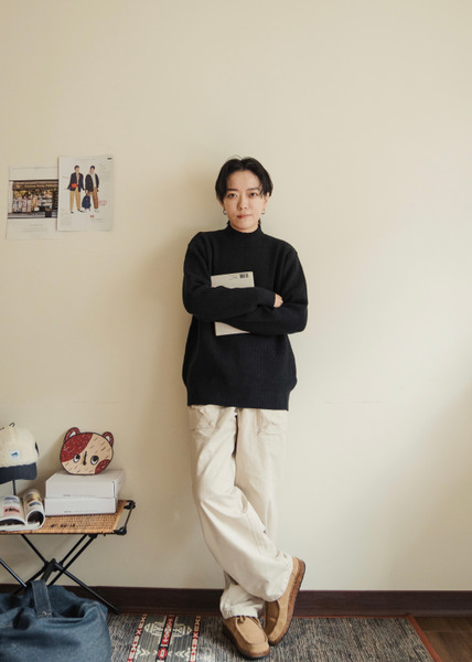 小英倫短領針織毛衣/ 3色