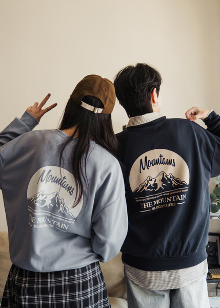 【Korea】山系日常。輕薄棉織大學tee/ 3色