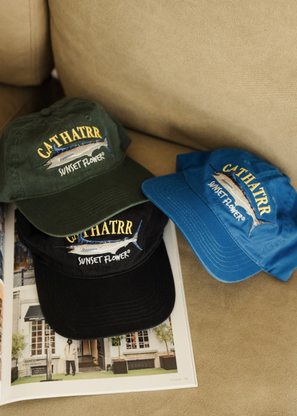 航海刺繡平簷帽 / 3色