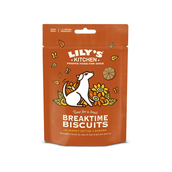 【Lily's Kitchen莉莉廚房】休憩餅乾 香蕉花生(犬) 80g