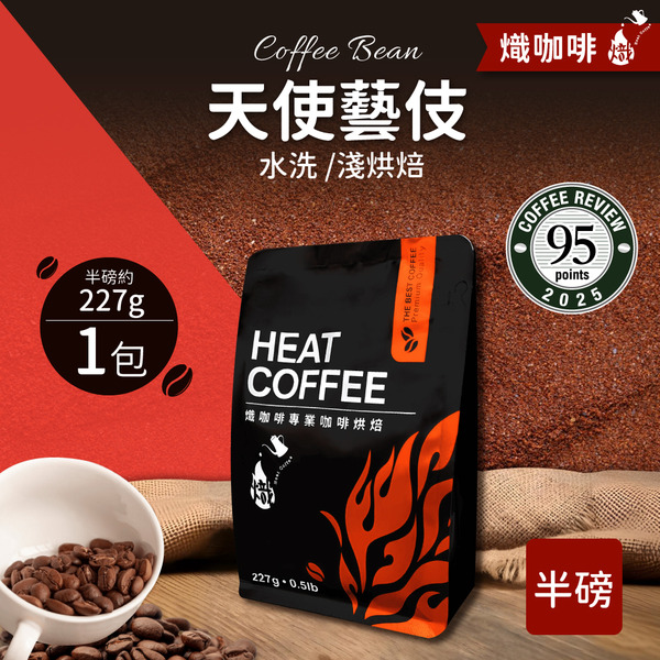 天使藝伎 水洗/淺烘焙/咖啡豆/半磅227g｜熾咖啡