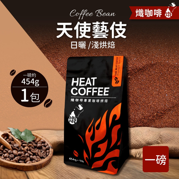 天使藝伎 日曬/淺烘焙/咖啡豆/半磅454g｜熾咖啡
